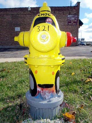 St. Charles and Wisconsin - School Bus